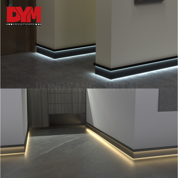 Modern Aluminium Led Skirting board