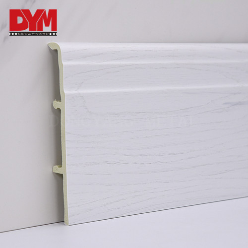 Decorative Woodgrain Plastic Skirting Board