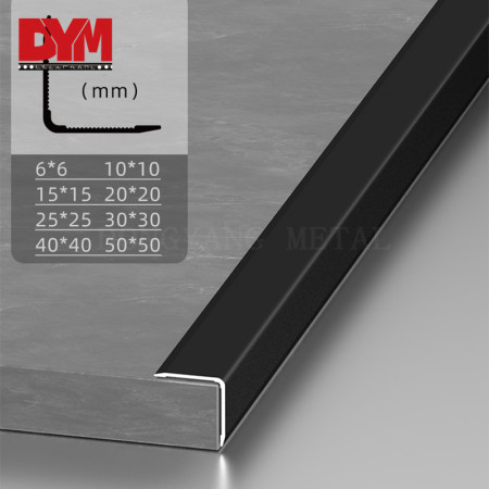 Anodized L Shape Corner Tile Edge Trim