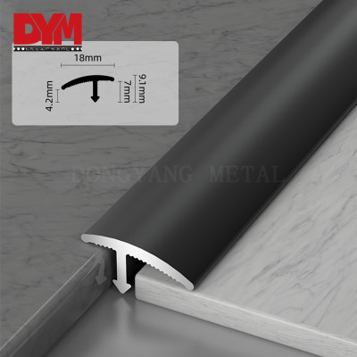 Anodised Aluminium Sloped Door Threshold Transition Strips