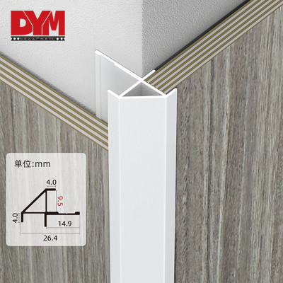 Aluminum External Angle Tile Trim For Panel Profile