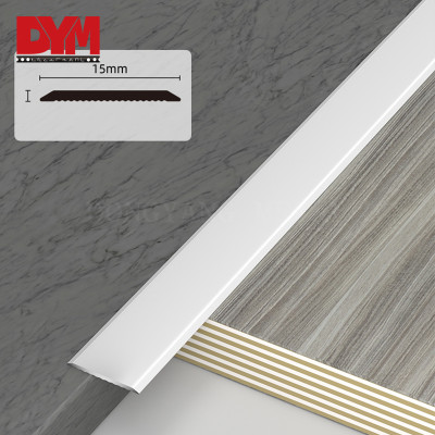 Polished Aluminum Flat Floor Transition Strips Profile
