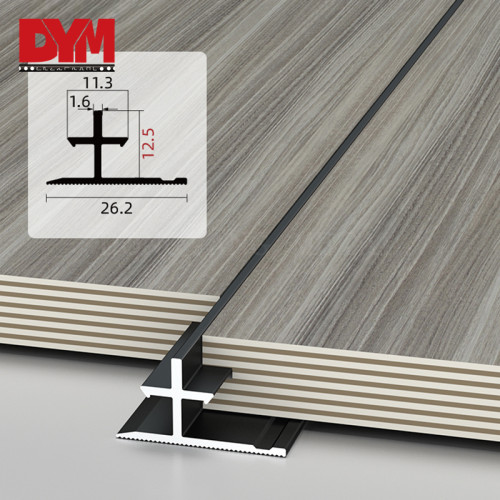 Matte Aluminum H Shape Tile Trim for Furniture