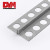 Aluminum Black Floor Tile Movement Joints