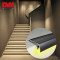 Aluminum Black Stair Nosing With Led Light