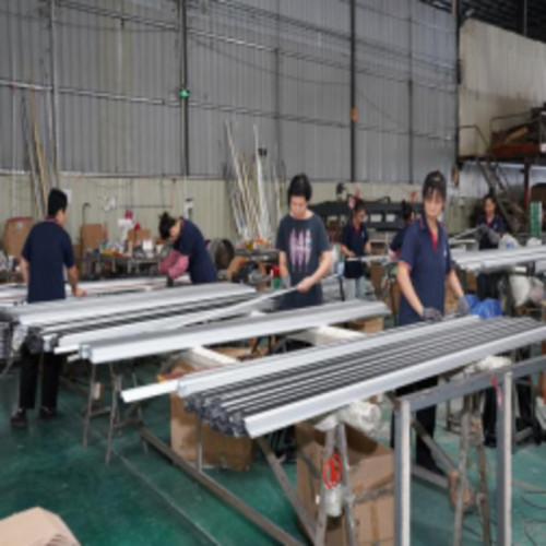 How are tile trim products prepared for packaging and shipping?