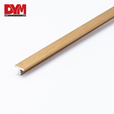 OEM Aluminium T-shaped Tile Edging Trim