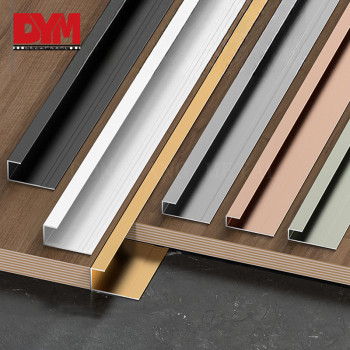 OEM Factory C-Shaped Tile Trim For Wall Panel