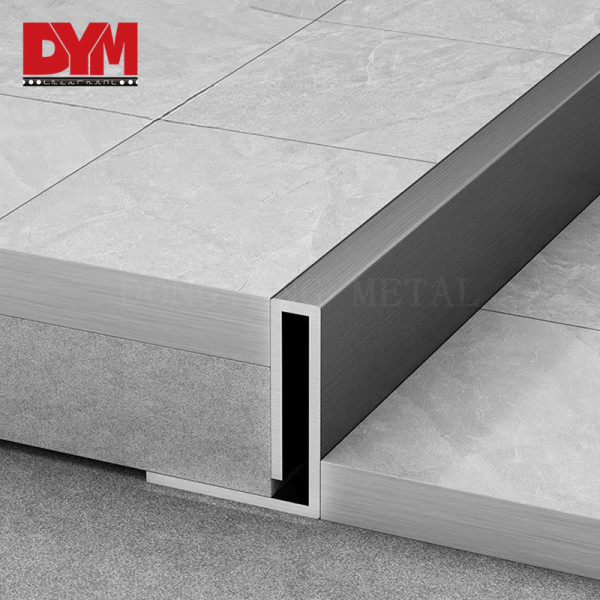Custom Stainless Steel Square Shaped Bathroom Profile