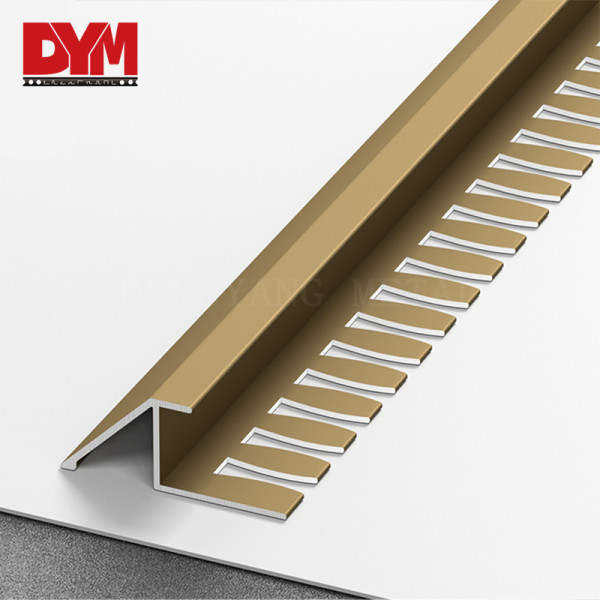 OEM Triangular Curve Bendable Tile Trim For Floor