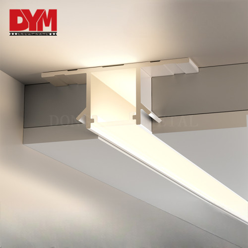 Double T shaped Light Aluminum Channel Trim for Ceiling