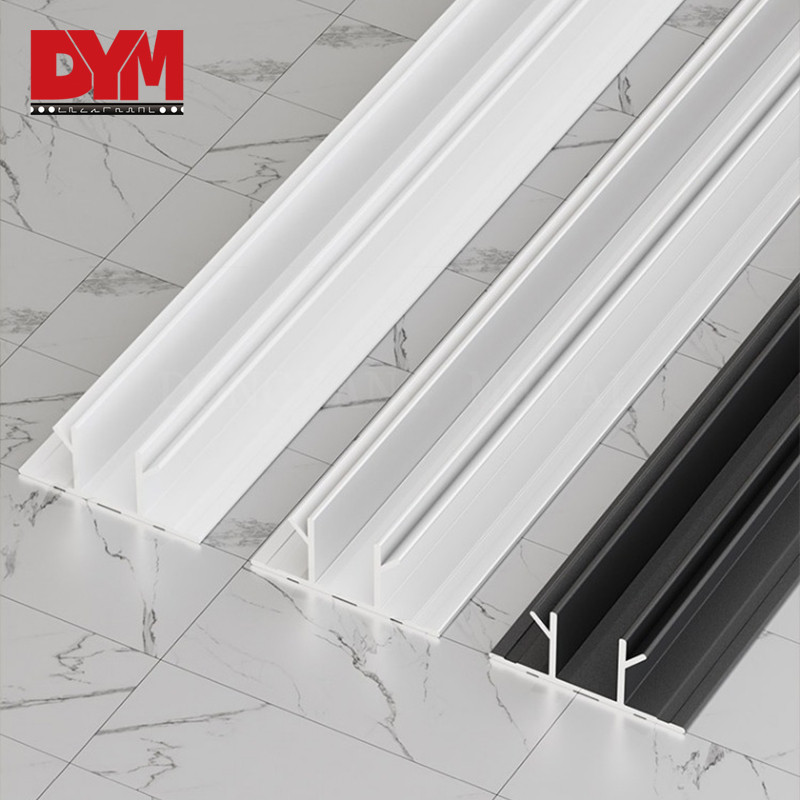 Double T shaped Light Aluminum Channel Trim for Ceiling