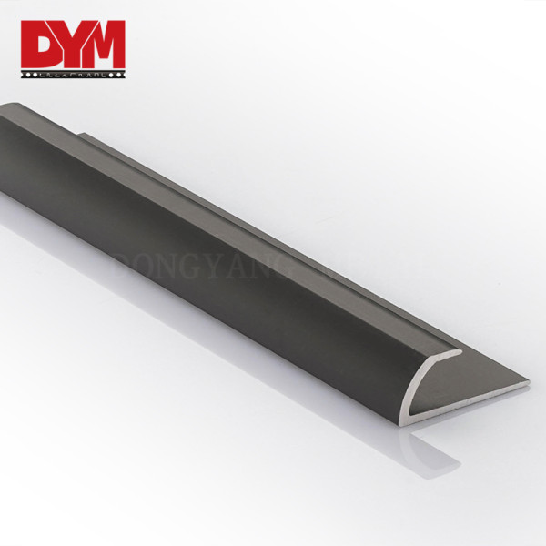 Aluminum C shape Tile Strip Lvt Profile