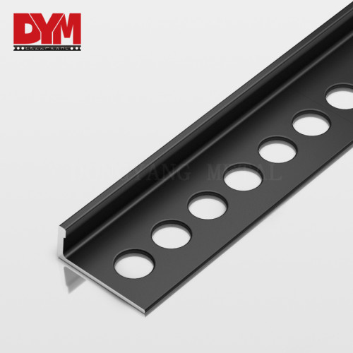 Aluminum Straight Edge Shaped Tile Trim
