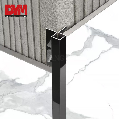 Stainless Steel Square External Corner Trim