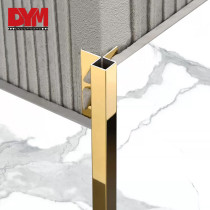 Stainless Steel Square External Corner Trim