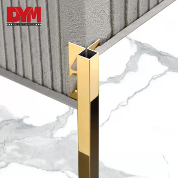 Stainless Steel Square External Corner Trim