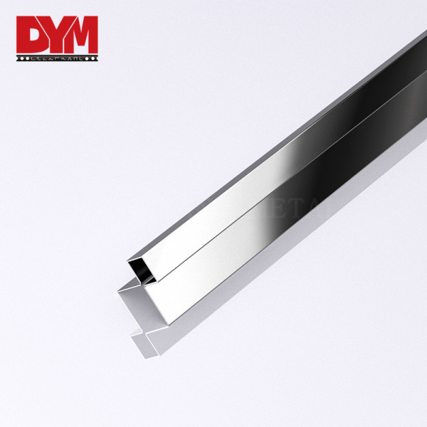 Stainless Steel Square External Corner Trim