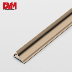 Aluminum Internal Corner Tile Trim