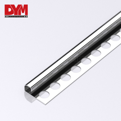 Stainless Steel Rounded Square Shape Tile Trim
