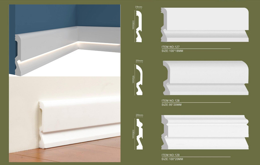 Recycled - Reclaimed PS Skirting Board