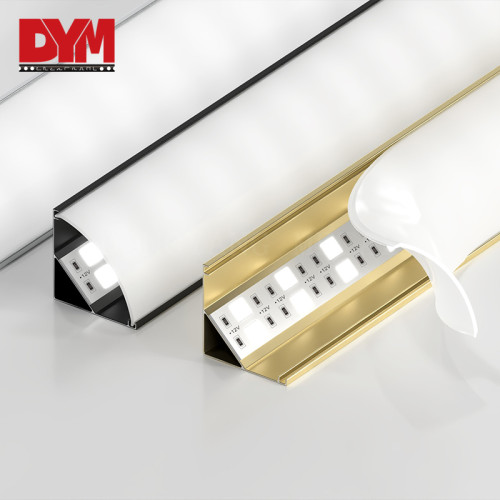 Manufacturer's wholesale Aluminium Triangle led strip light profiles