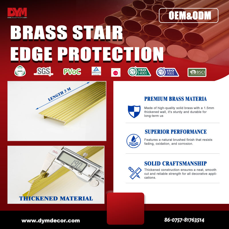 How do you install stair nosing trim?