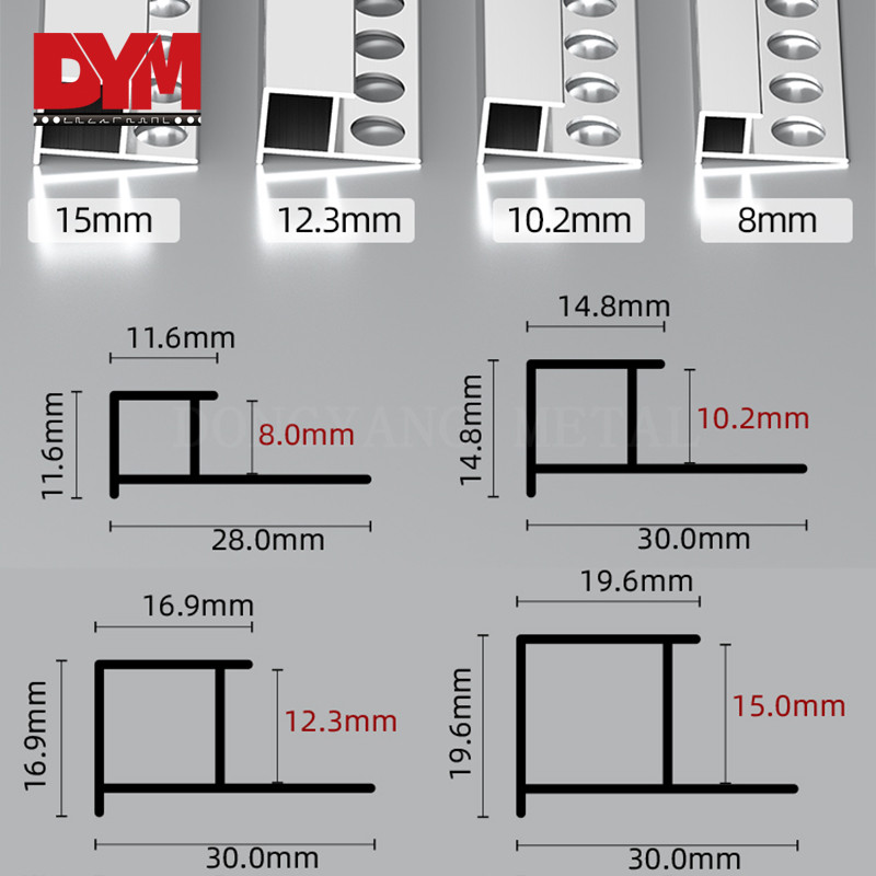 Tile Trim for Large Size Tiles: Depth & Gauge Selection Guide | DYM DECOR