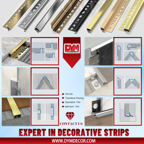 2026 Guide to Tile Trimming Solutions for Construction Projects - Aluminum Tile Edge Trim & Transition