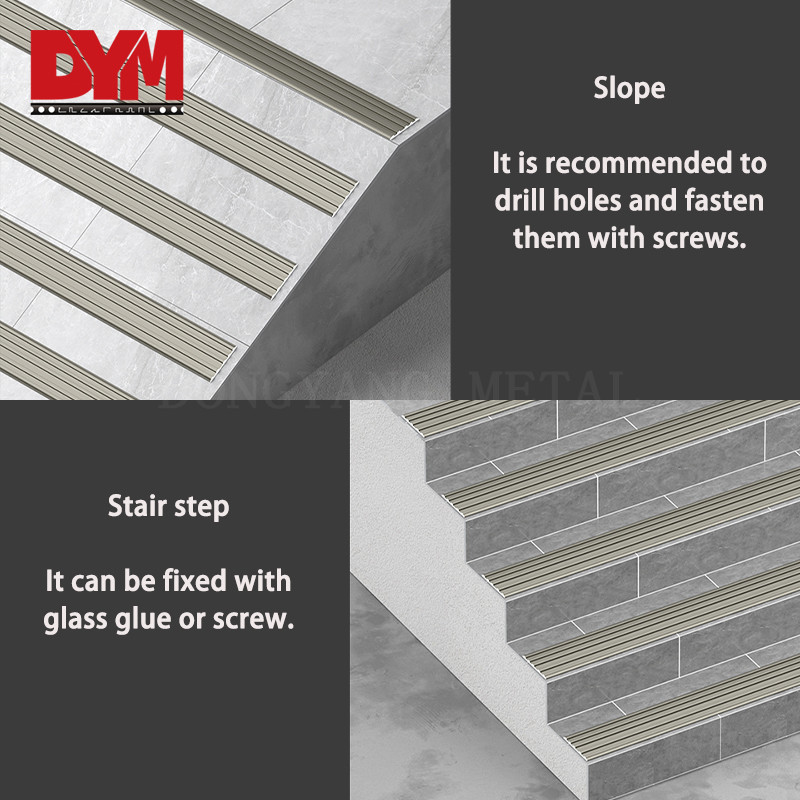 anti slip stair tread nosing
