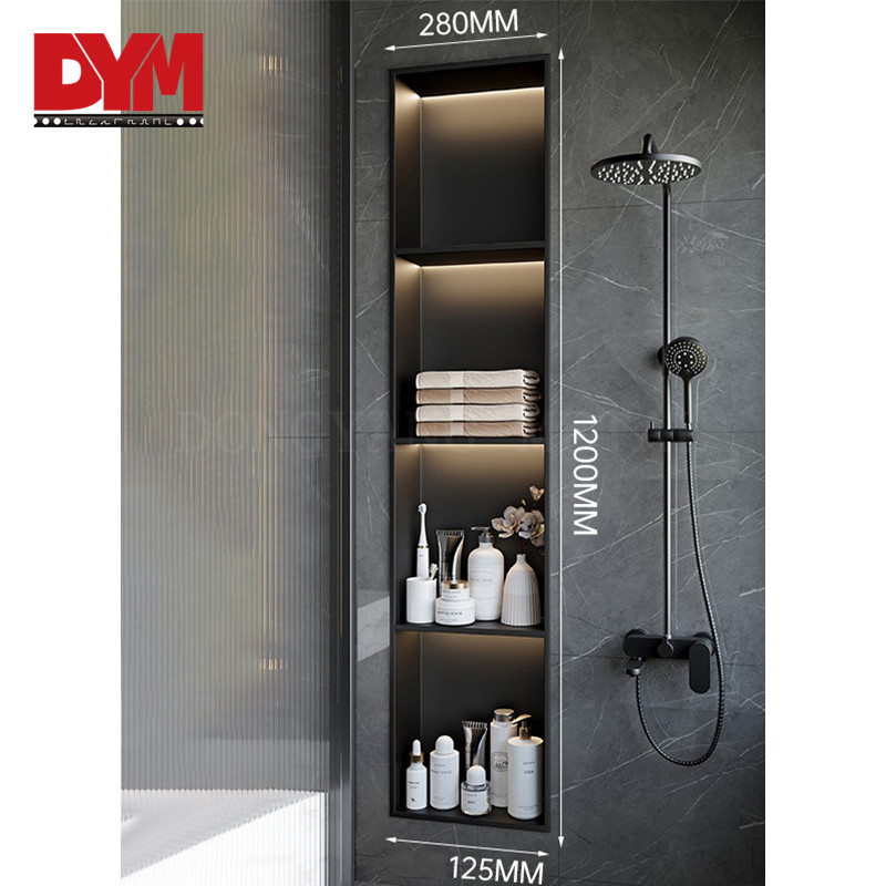 Bathroom niche for wall