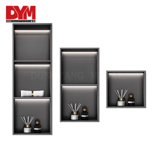 Recessed tileable stainless steel shower niche
