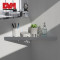 Customizable Stainless Steel Shower Corner Shelf