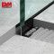F Shaped Aluminum Shower Glass Profile