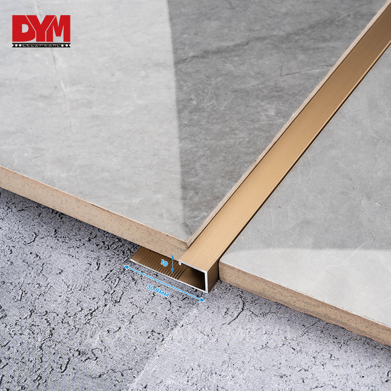 C-Shaped Tile Trim For Wall Panel