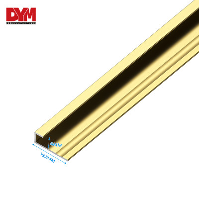 Aluminum Wall Panel Edge Trim