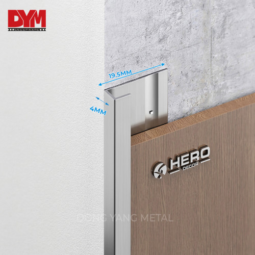 Aluminum Wall Panel End Trim