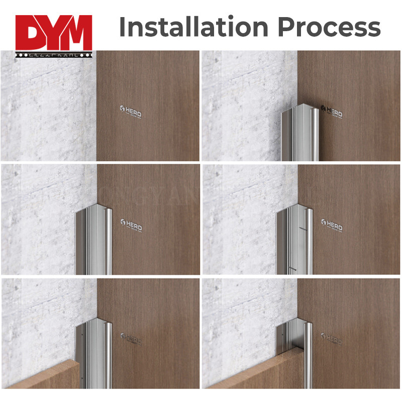 C-Shaped Tile Trim For Wall Panel