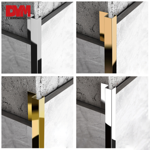 OEM Brushed Stainless Steel Square Edge Trim