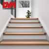 How do you install stair nosing trim?