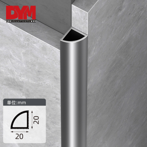 OEM Logo Gold L-shaped Edge Tile Trim For Wall