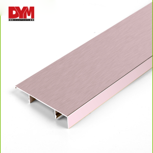 Aluminum Alloy Brushed Skirting Board for Wall