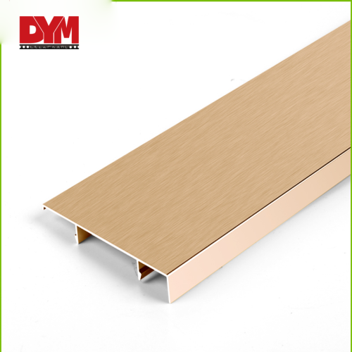 Aluminum Alloy Brushed Skirting Board for Wall