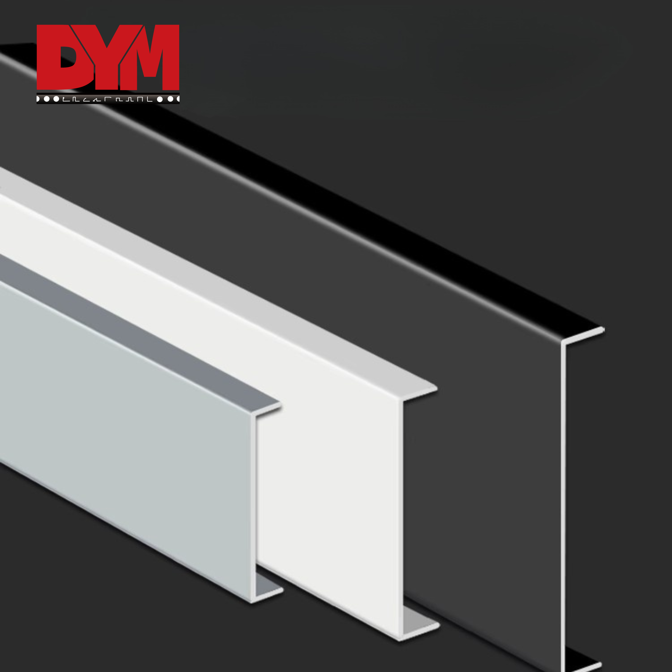 Aluminum U-shaped Metal Skirting Baseboard  