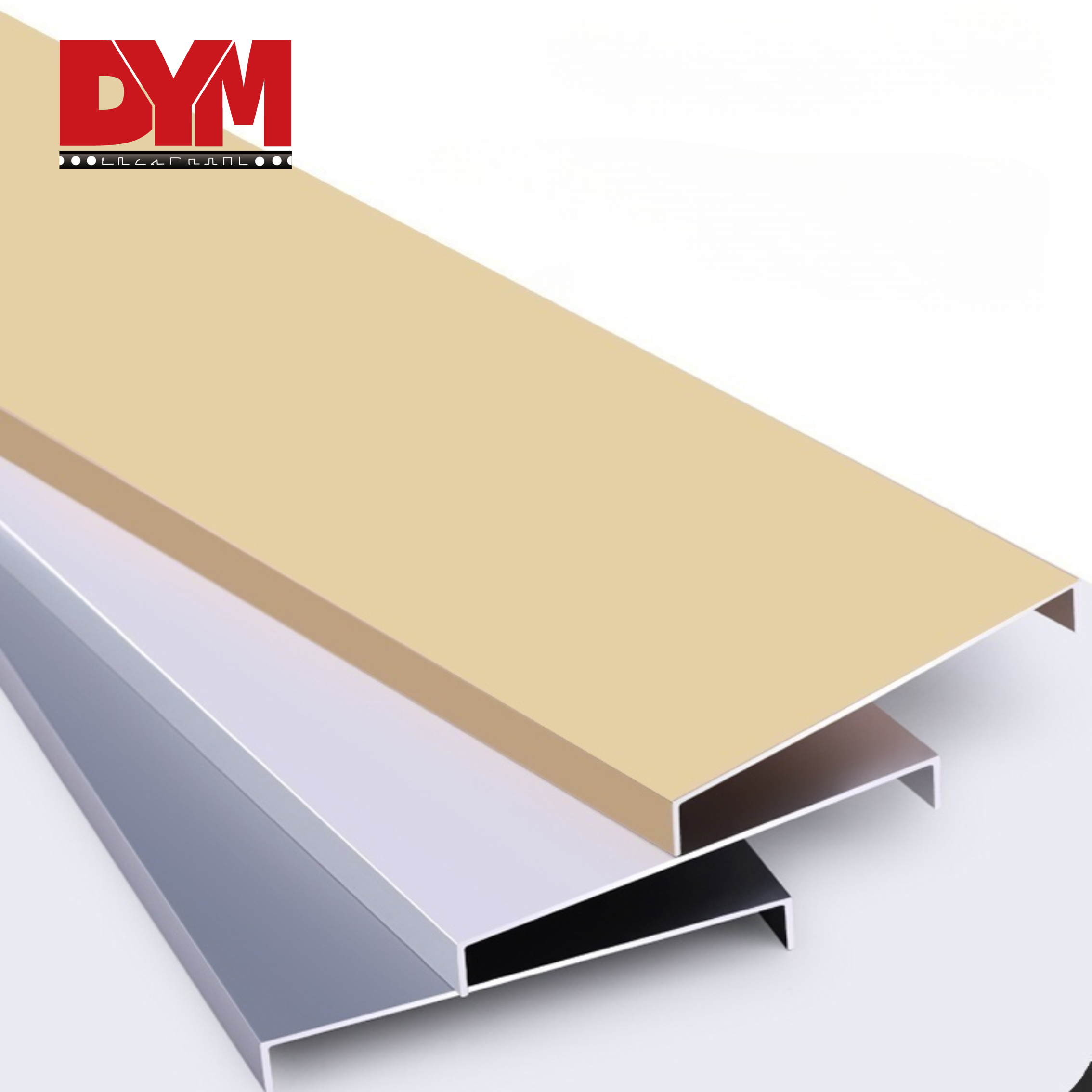 Aluminum U-shaped Metal Skirting Baseboard  