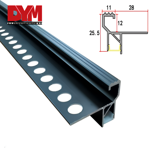 Aluminum External Stair Nosing Led Profile