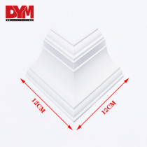 LED ceiling profile for corner edge strip