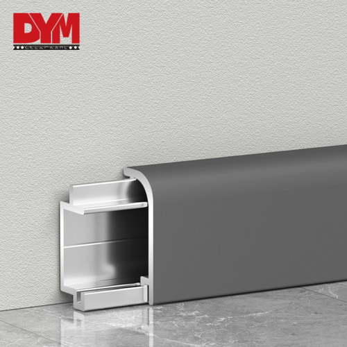 Aluminum Thick Arc-shaped Skirting Board