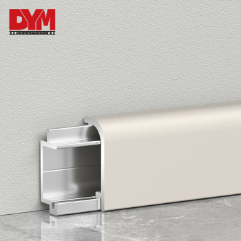 Aluminum Thick Arc-shaped Skirting Board