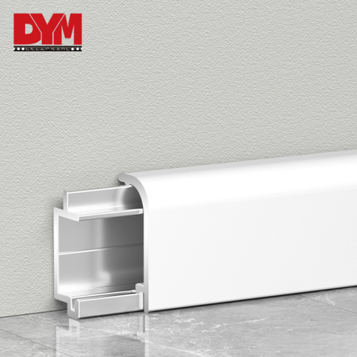 Aluminum Thick Arc-shaped Skirting Board